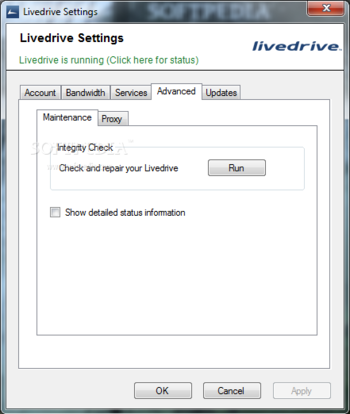 Livedrive screenshot 5