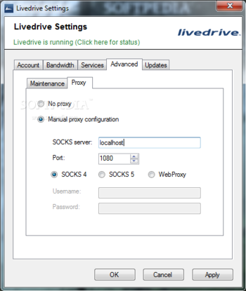 Livedrive screenshot 6