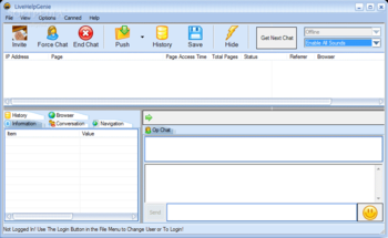 LivehelpGenie screenshot 2