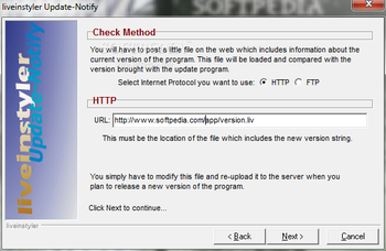 Liveinstyler Update-Notify screenshot 3