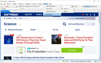 Lively Browser screenshot 10