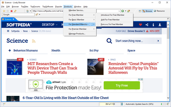 Lively Browser screenshot 9