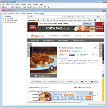 Living Cookbook 2015 screenshot 4