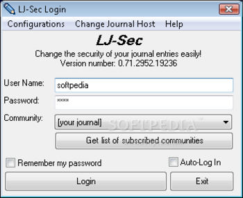 LJ-Sec screenshot