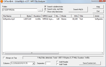 LlistarMp3s screenshot