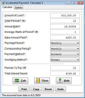 Loan*Calculator Plus screenshot 2