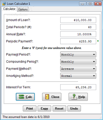 Loan*Calculator Plus screenshot 6