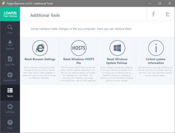 Loaris Trojan Remover screenshot 2