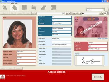 Lobby Track - Access Control Software screenshot