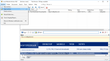 Local Website Archive screenshot 2
