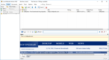 Local Website Archive screenshot 3