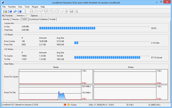 Localhost Azureus screenshot 10