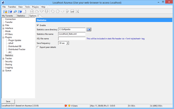 Localhost Azureus screenshot 18