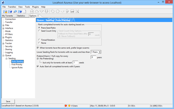 Localhost Azureus screenshot 23