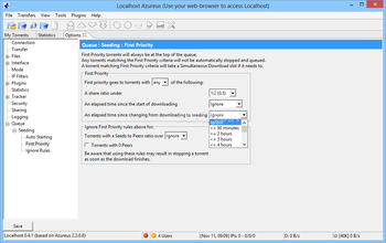 Localhost Azureus screenshot 24