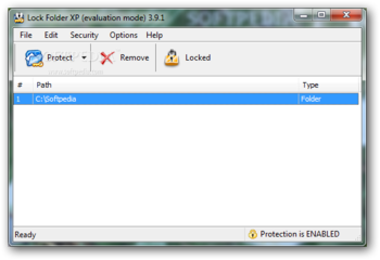 Lock Folder XP screenshot