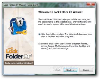Lock Folder XP screenshot 2