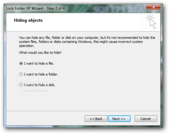 Lock Folder XP screenshot 3