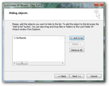 Lock Folder XP screenshot 4