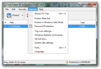 Lock Folder XP screenshot 5