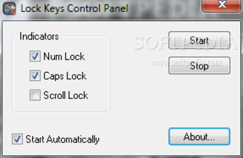 Lock Keys screenshot