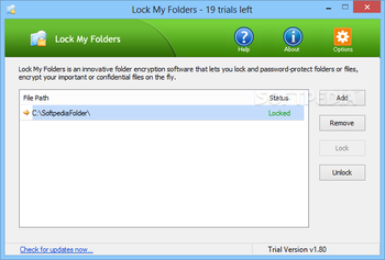 Lock My Folders screenshot 2