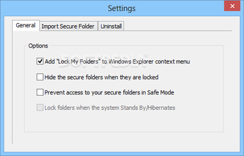 Lock My Folders screenshot 3