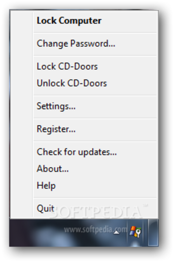 Lock My PC screenshot