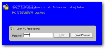 Lock PC Professional screenshot