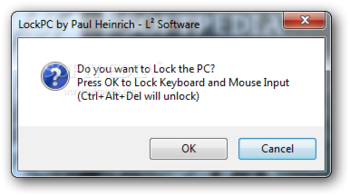 LockPC screenshot