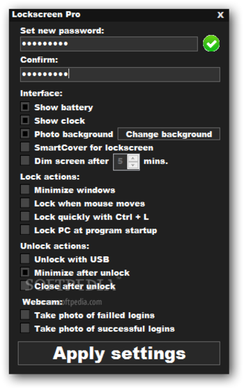 Lockscreen Pro screenshot 3