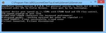LocoBuffer Server screenshot