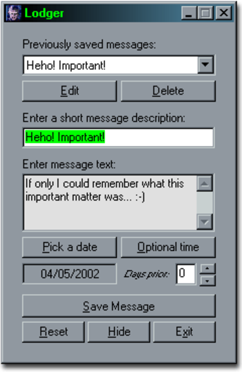 Lodger screenshot