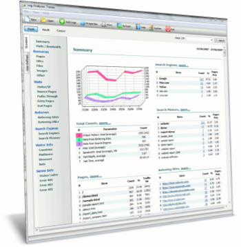 Log Analyzer: Trends screenshot 3