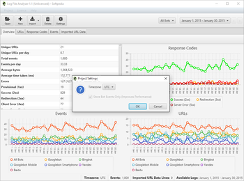 Log File Analyser screenshot 5