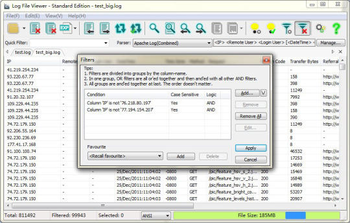Log File View Standard Portable Edition  screenshot 5
