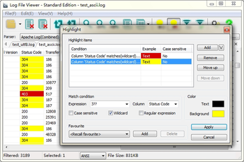 Log File Viewer - Standard Edition screenshot