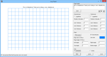 Log Paper screenshot