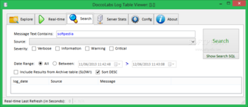 Log Table Viewer screenshot 2
