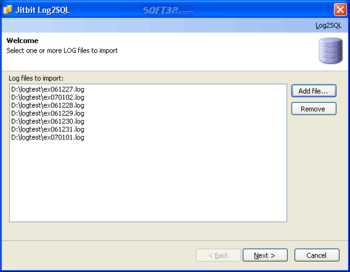 Log2SQL screenshot 2