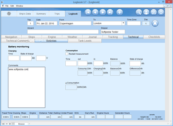 Logbook screenshot 13