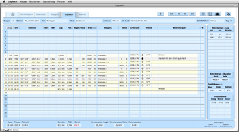 Logbuch screenshot