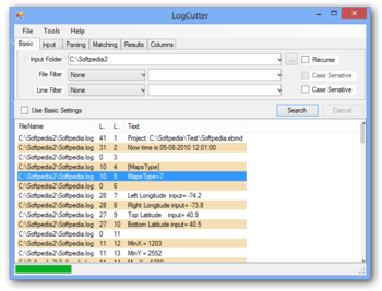 LogCutter screenshot