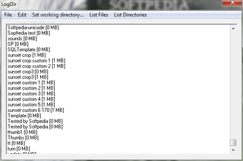 LogDir screenshot