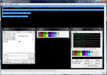 LogEdit screenshot