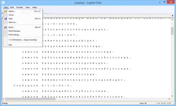 LogFilter screenshot 2