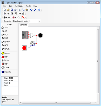 Logic Circuit Designer screenshot