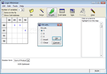 Logic Minimizer screenshot