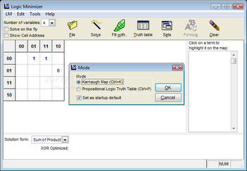 Logic Minimizer screenshot 2