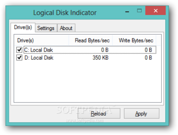 Logical Disk Indicator screenshot 2